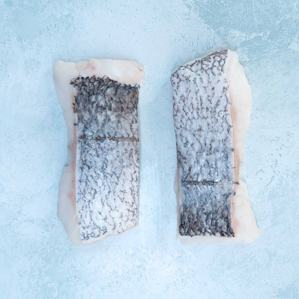 Wild British Hake Fillet Steaks - 10 Packs (20 Steaks)