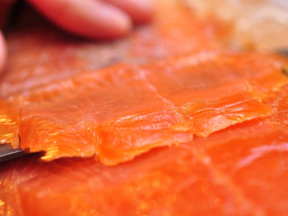 Premium Scottish smoked salmon