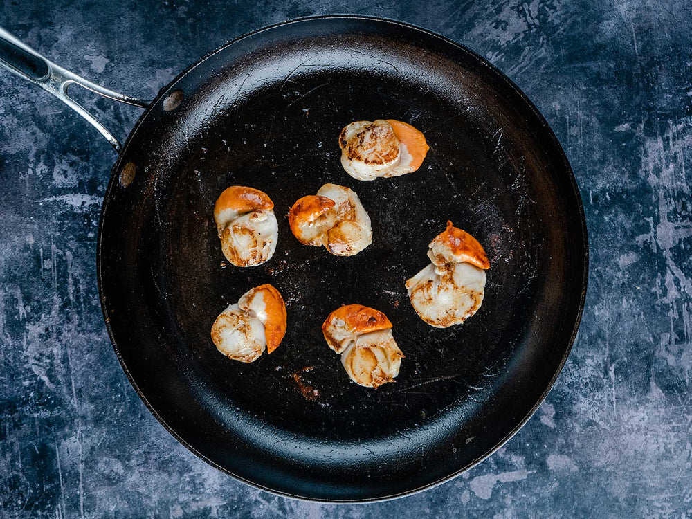 Wild Hand Dived King Scallops