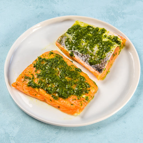 Lemon & Herb Salmon Fillet Steaks