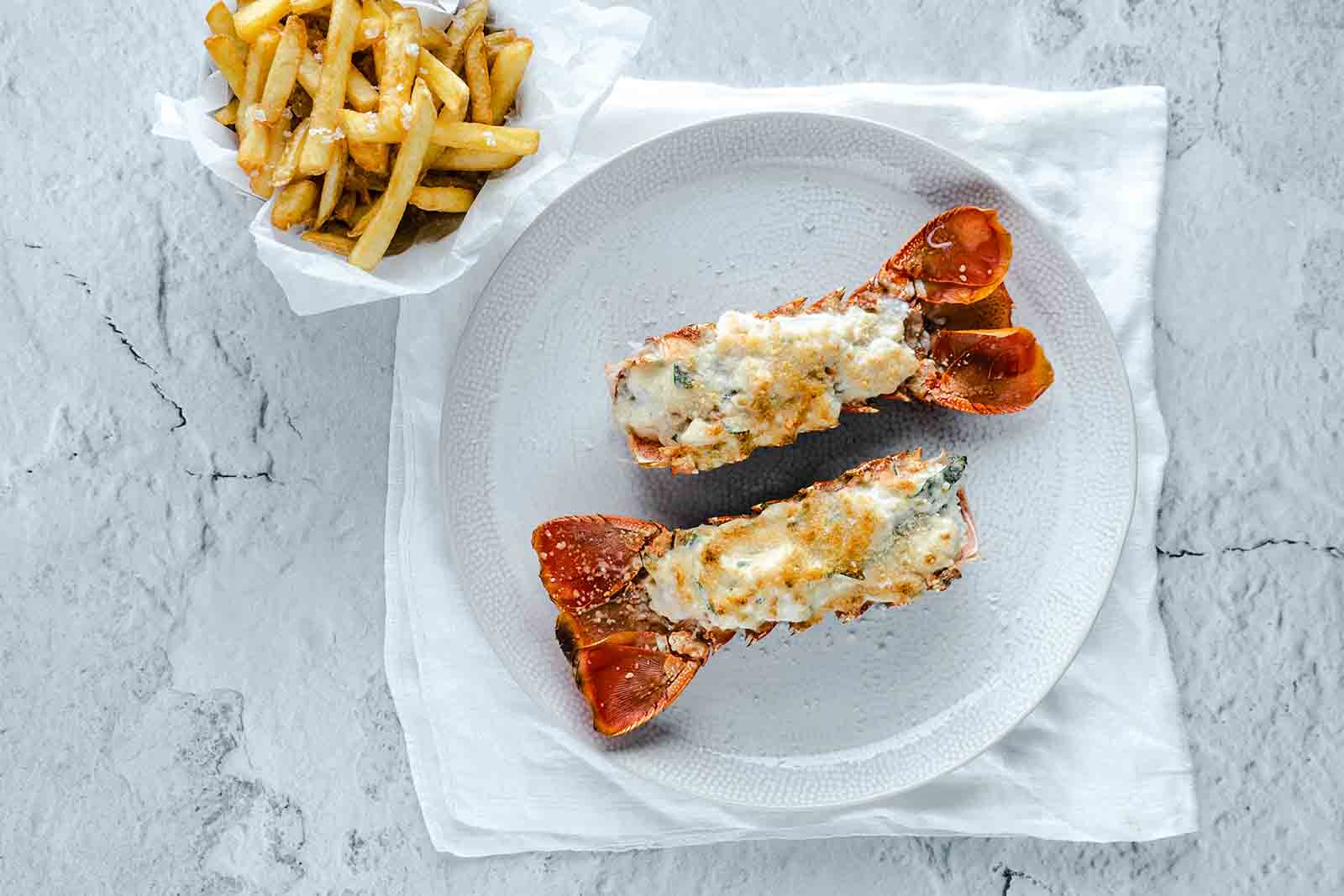 lobster thermidor with chips recipe