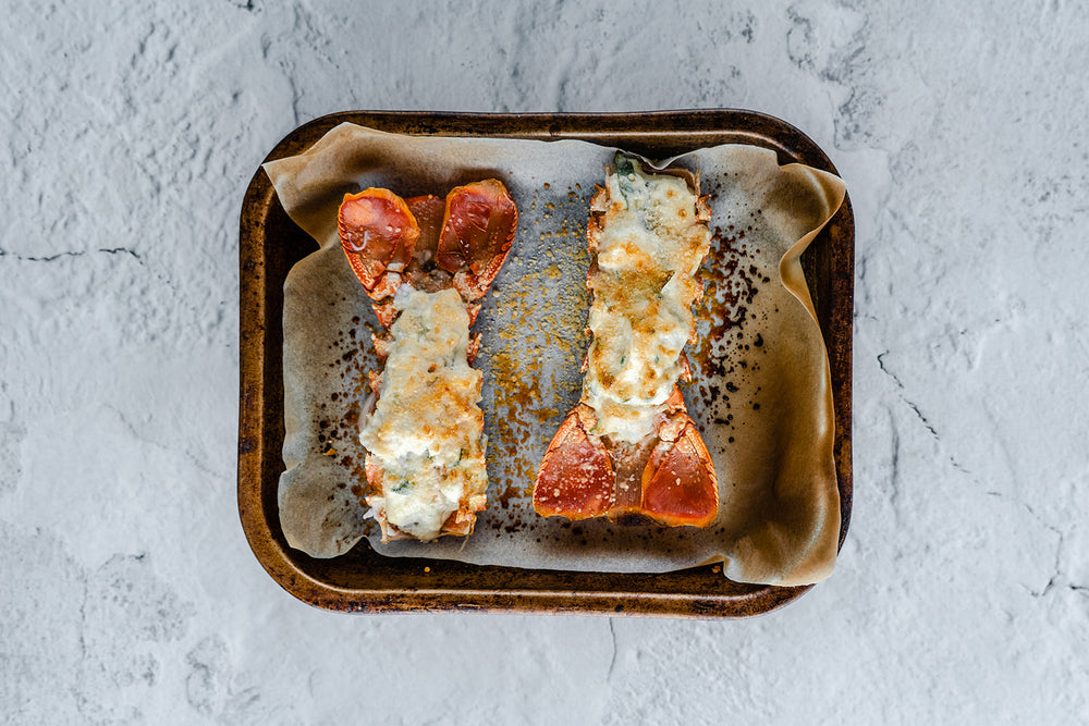 Wild Caribbean Rock Lobster Tail