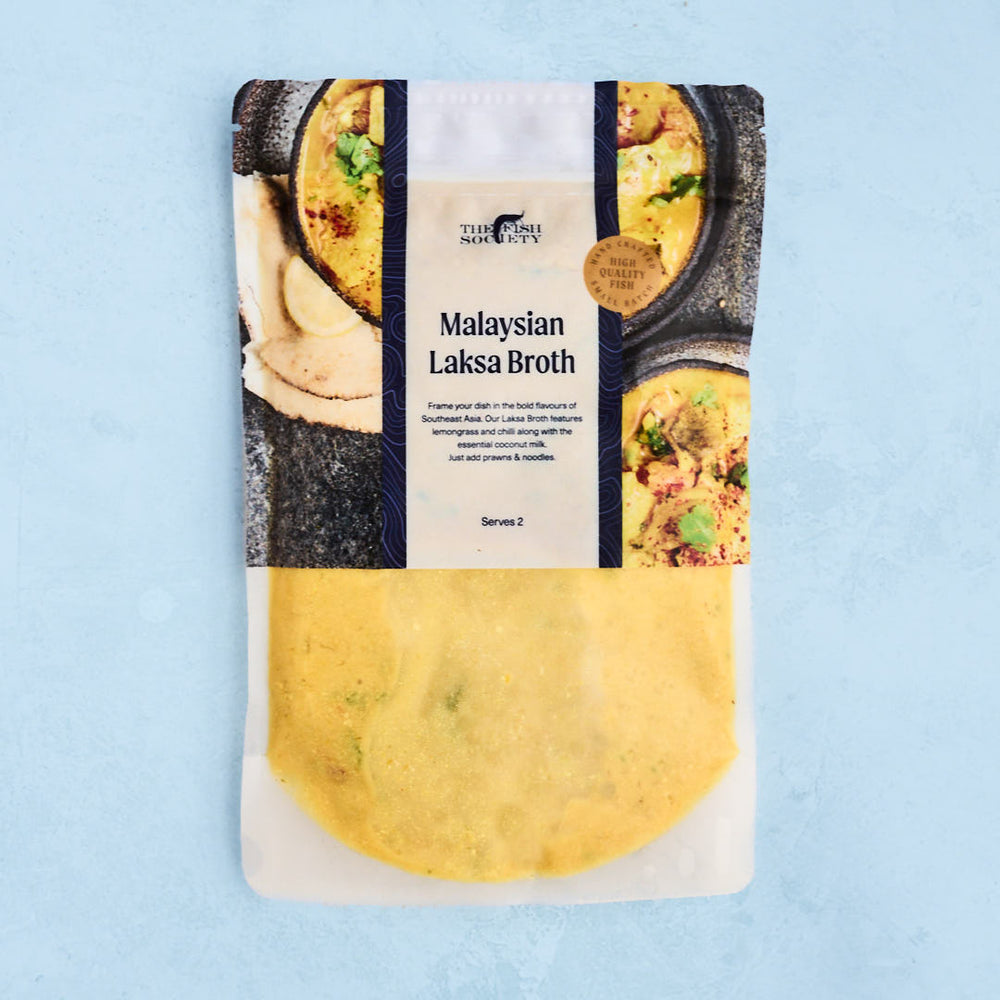 The Fish Society King Prawn Laksa Broth Kit
