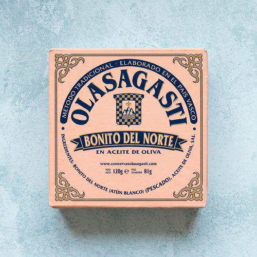 Olasagasti albacore tuna in olive oil, 112g tin