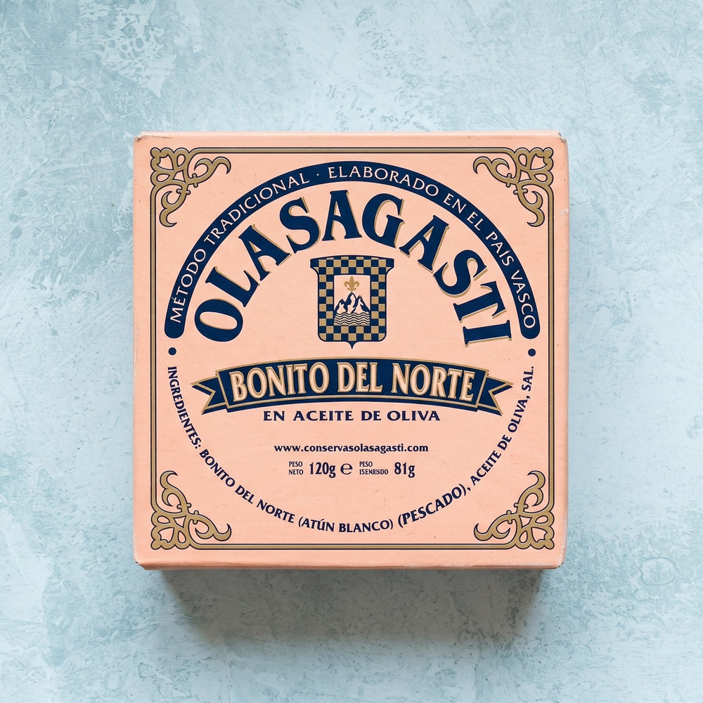 Olasagasti albacore tuna in olive oil, 112g tin