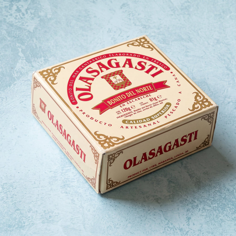Olasagasti Bonito del Norte in escabeche, 120g tin