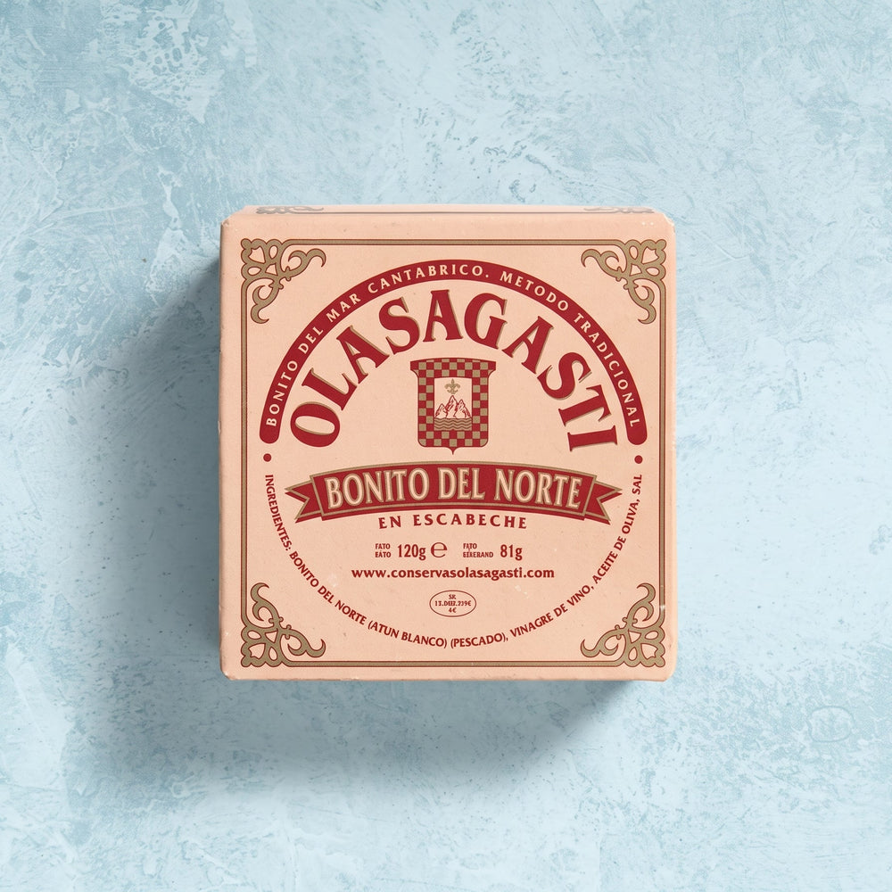 Olasagasti Bonito del Norte in escabeche, 120g tin