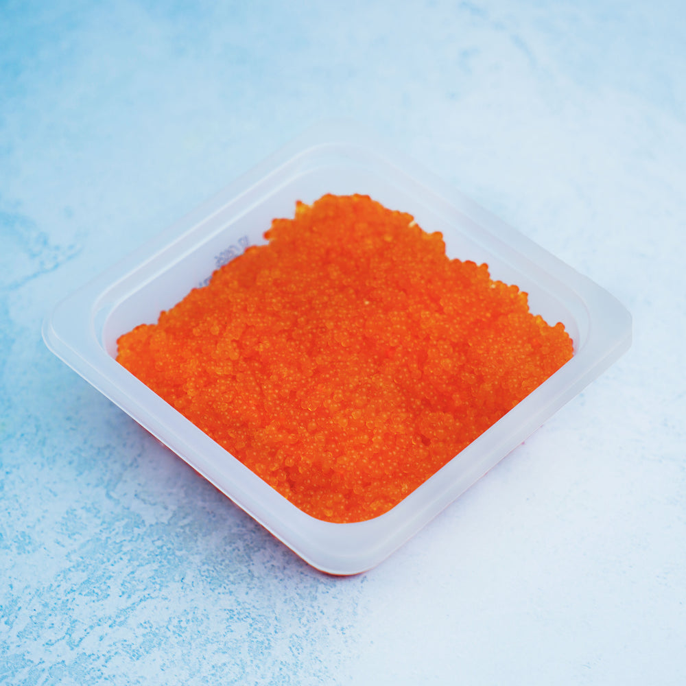 Fish Rioe Tobiko Orange - Flying Fish Roe – The Fish Society