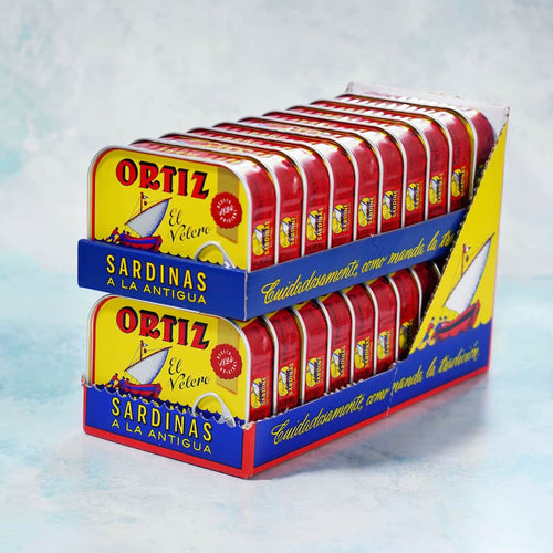 Ortiz Tinned Sardines In Olive Oil Case of 20