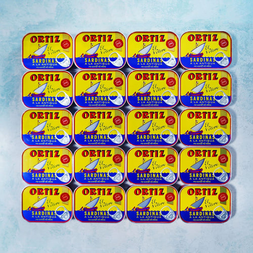 Ortiz Tinned Sardines In Olive Oil Case of 20