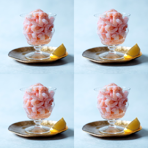 Best North Atlantic Peeled Prawn 4 Pack Bundle