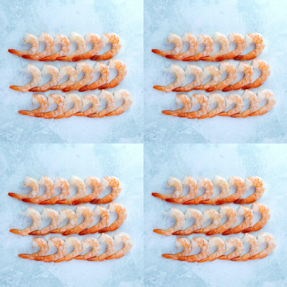 Peeled King Prawns - Cooked 4 Pack Bundle