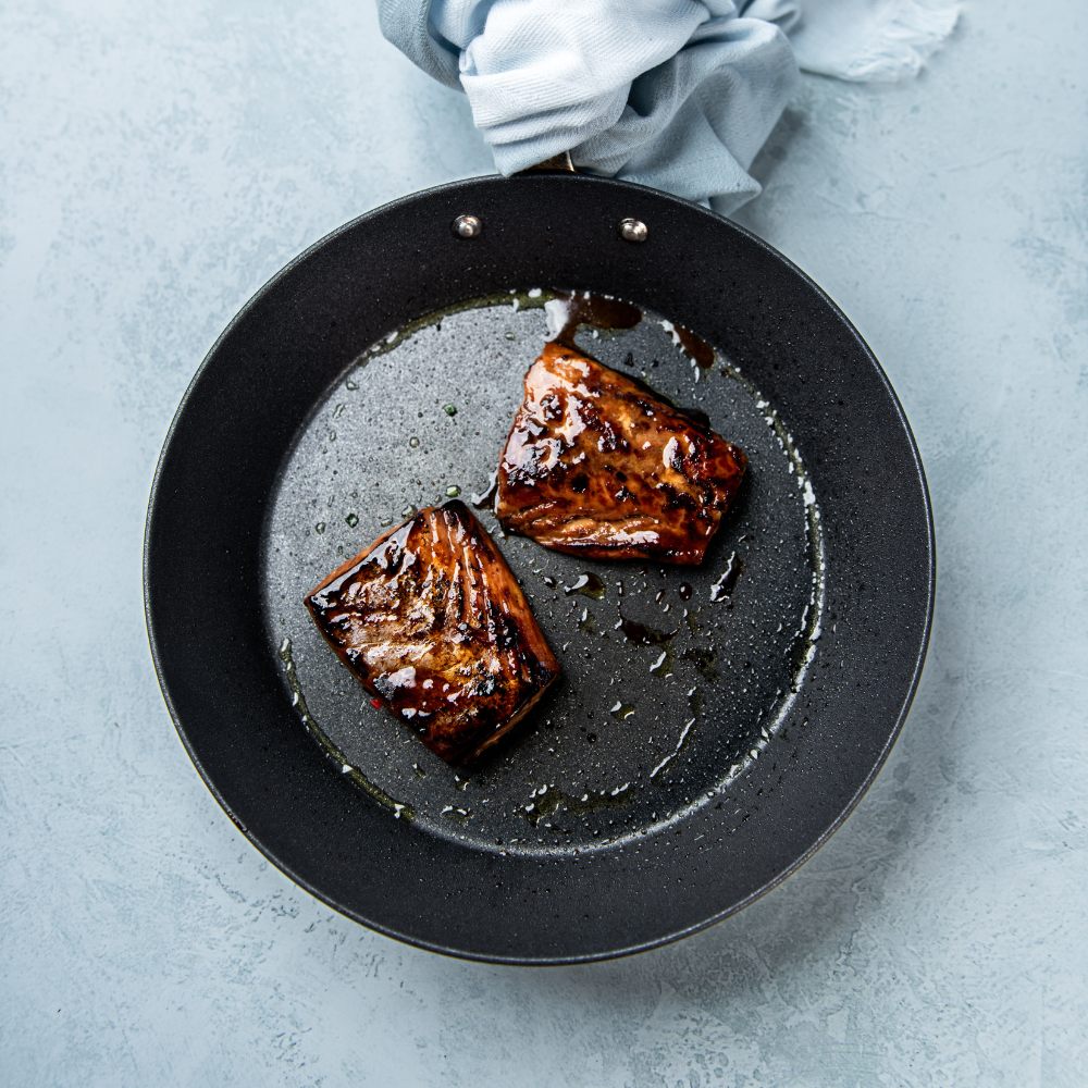 Sticky Teriyaki Coley - 2 steaks