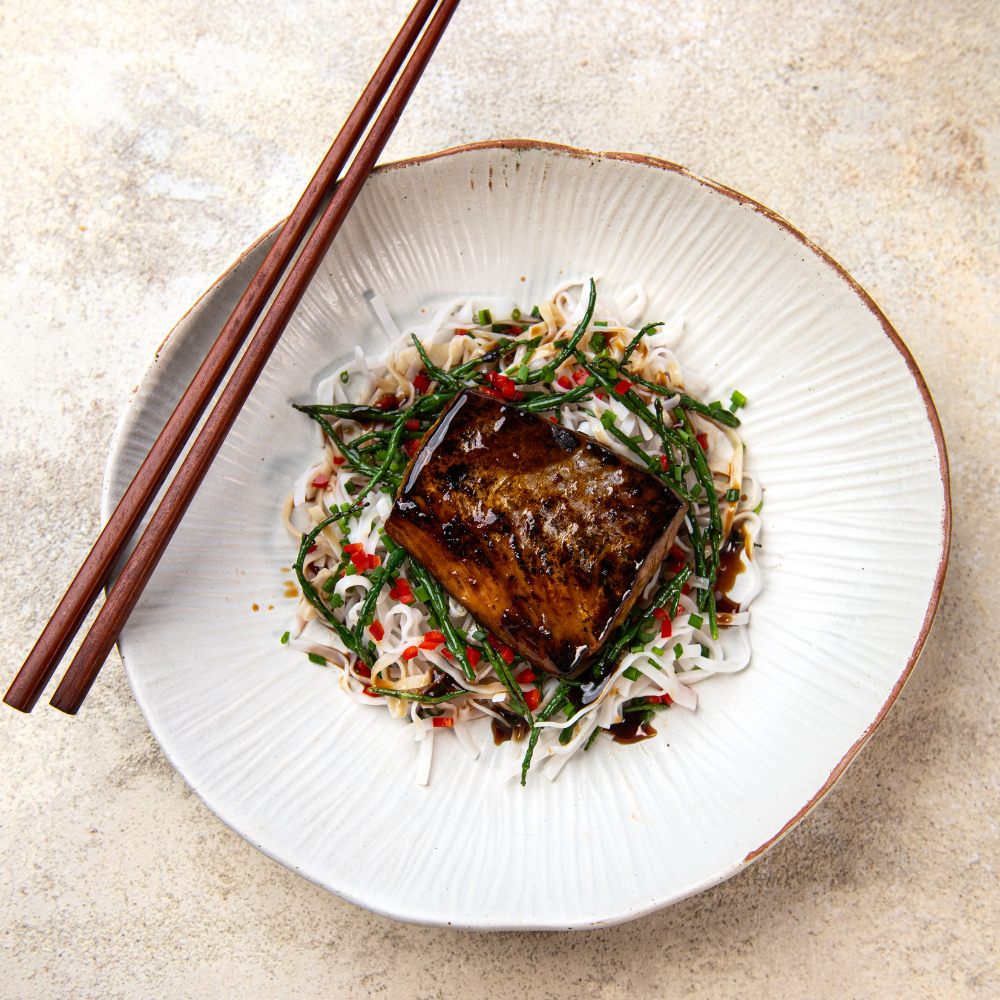 Sticky Teriyaki Coley - 2 steaks