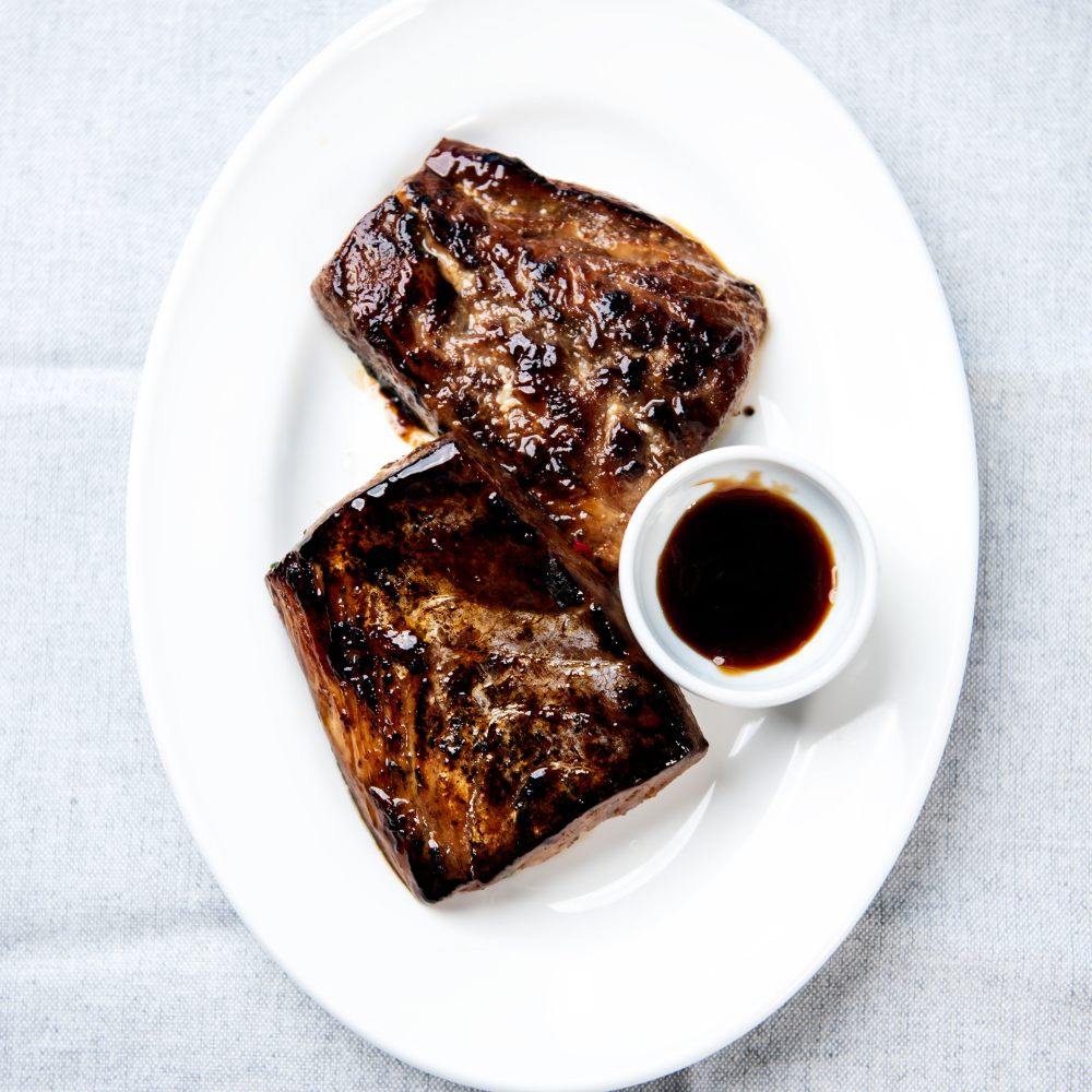 Sticky Teriyaki Coley - 2 steaks
