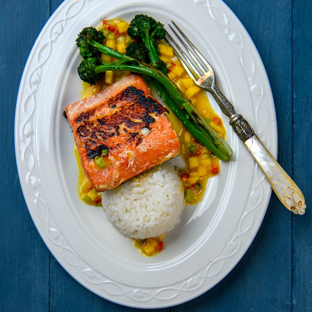 Sweet Chilli & Mango Sockeye Salmon - 1 Steak