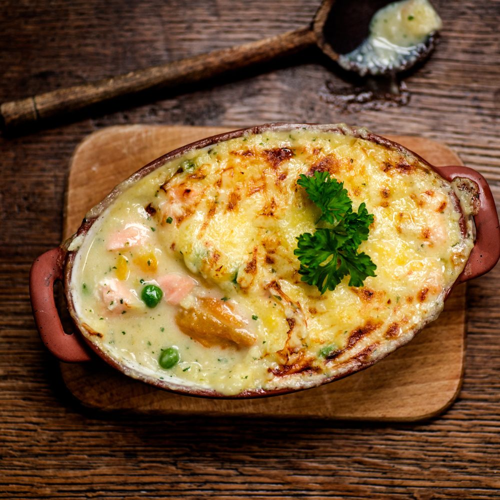 Fish Pie Fish Shape Buy Traditional Fish Pie Online | Next Day Delivery – The Fish Society