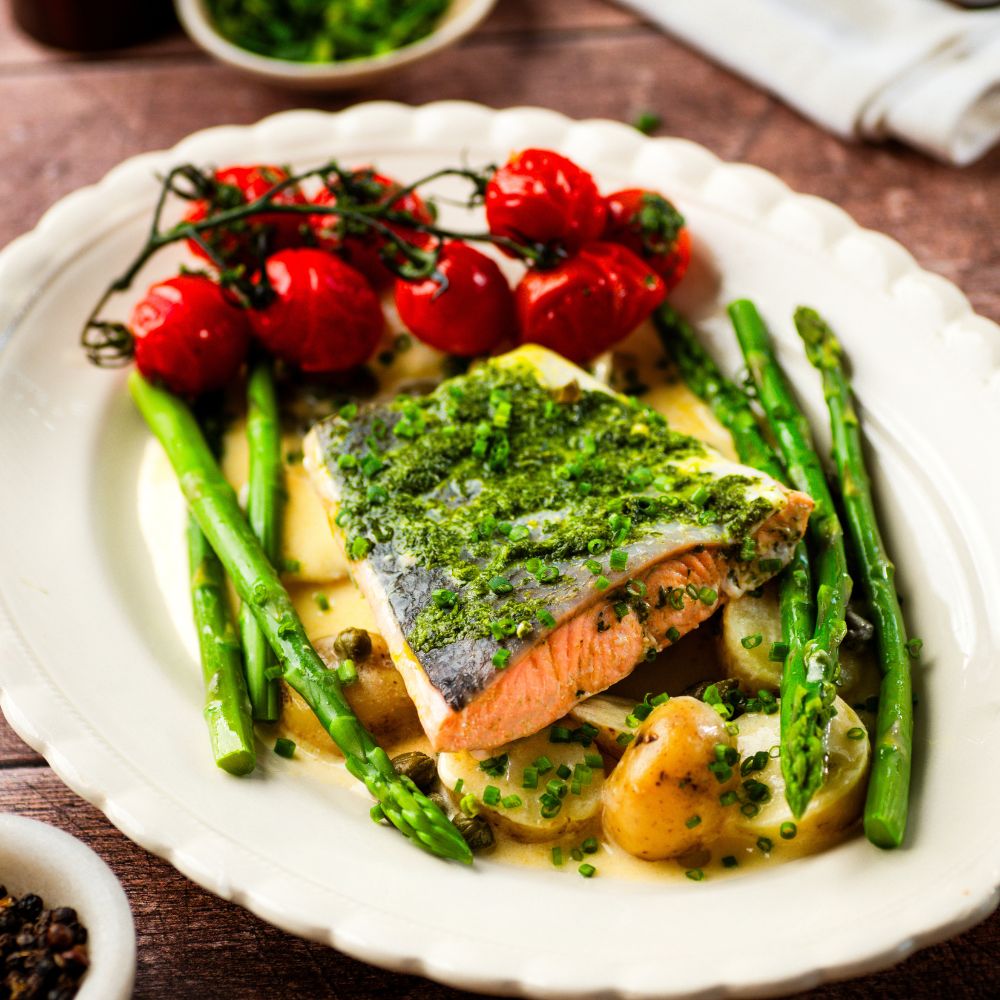 Lemon & Herb Salmon Fillet Steaks