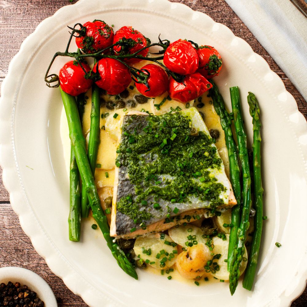 Lemon & Herb Salmon Fillet Steaks