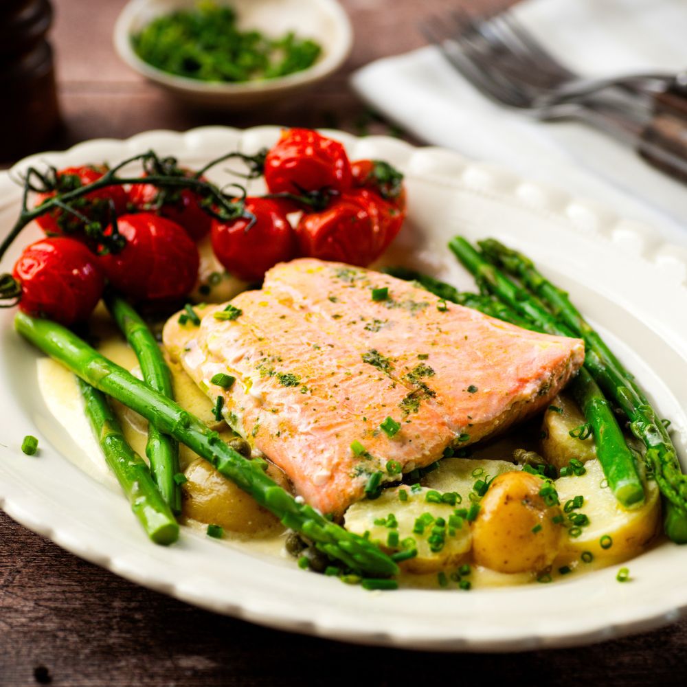 Lemon & Herb Salmon Fillet Steaks
