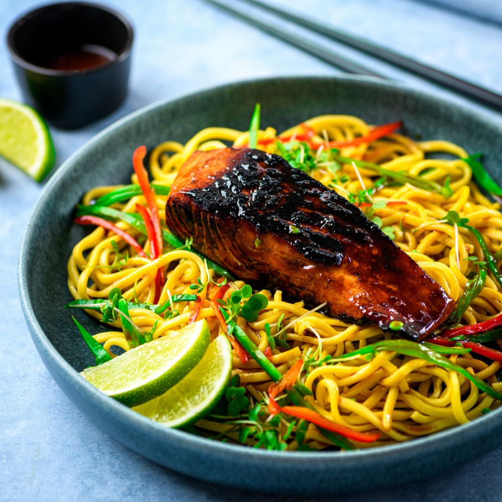 Teriyaki Salmon Fillet Steaks