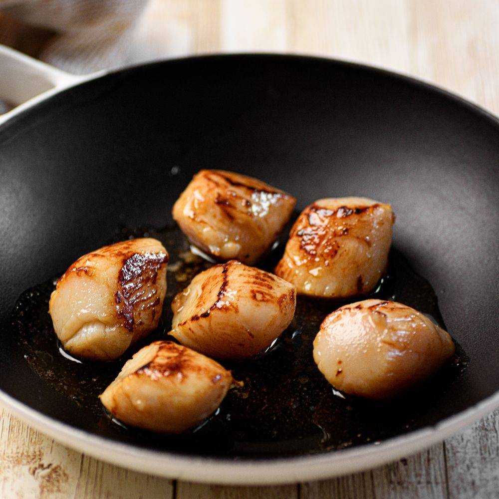 Wild Hand Dived King Scallops