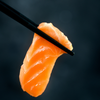 Sushi Grade Salmon Belly Strip