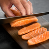 Sushi Grade Salmon Belly Strip