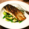 Stone bass fillet steaks