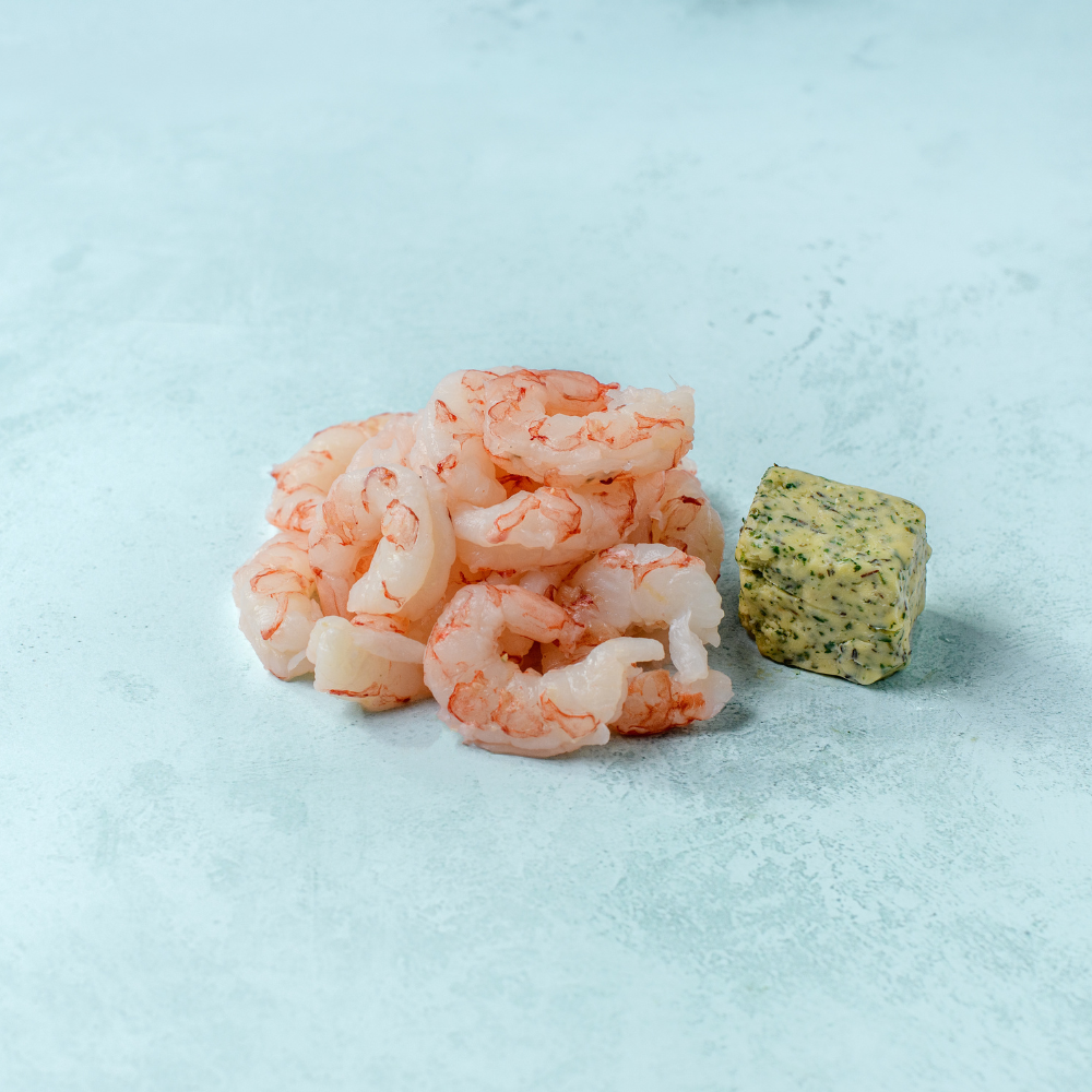 Wild Red Prawn With Garlic Butter