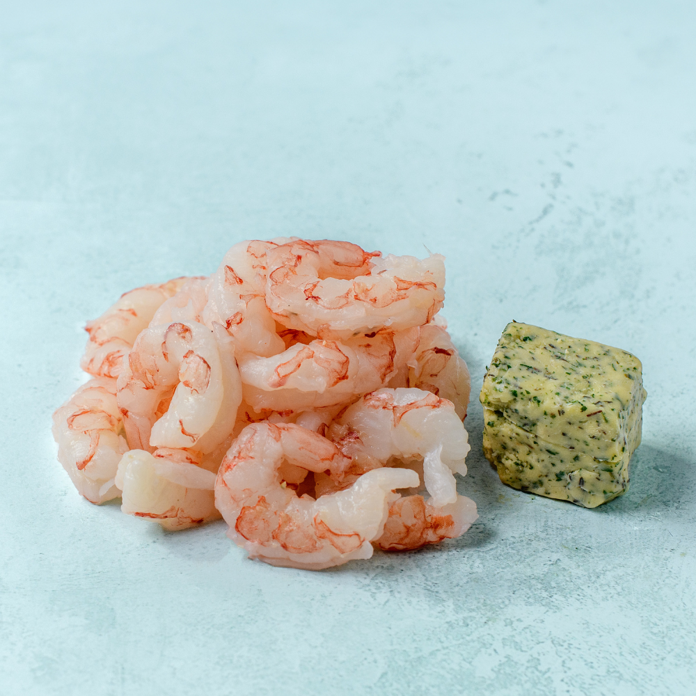 Wild Red Prawn With Garlic Butter