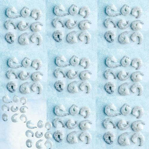 Freezer Filler Bundle XXL Peeled King Prawns - Raw 250g x 10 packs