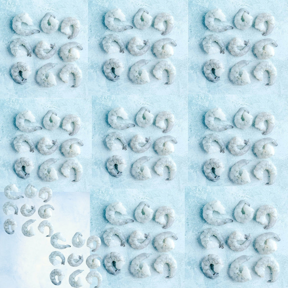 Freezer Filler Bundle XXL Peeled King Prawns - Raw 250g x 10 packs