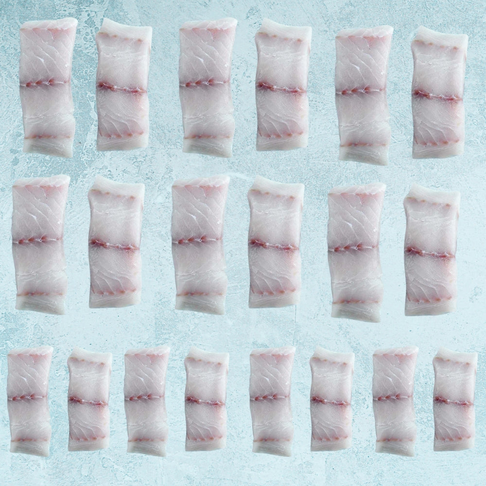 Wild British Coley Fillets Steaks 10 Packs (20 steaks)