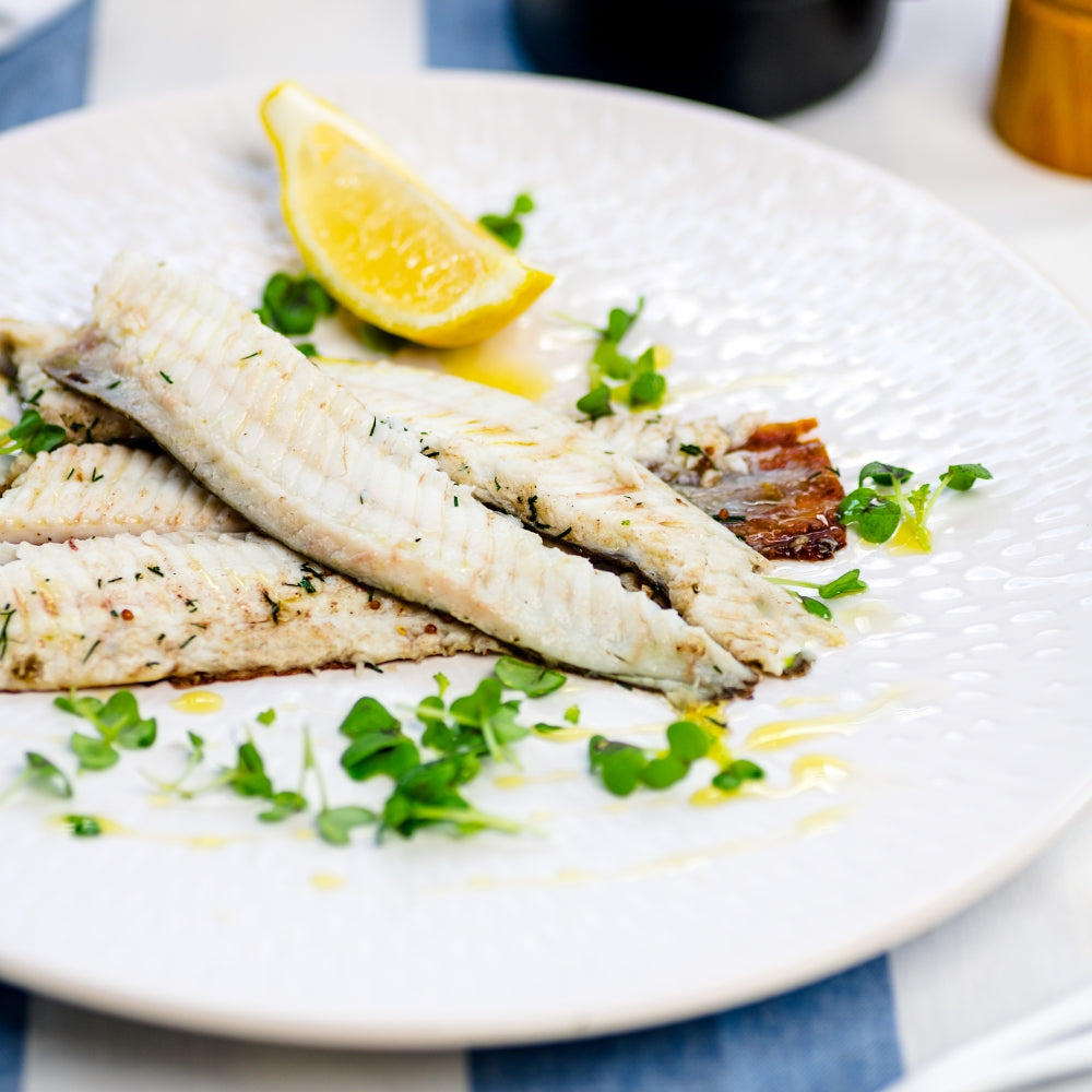Whole Wild British Dover Sole - Cleaned