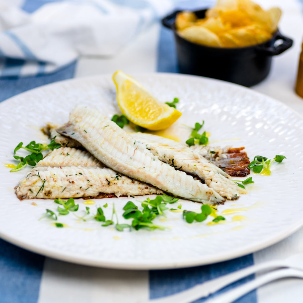 Whole Wild British Dover Sole - Cleaned