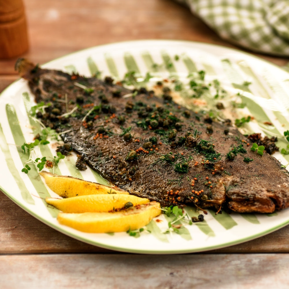Whole Wild British Dover Sole - Cleaned