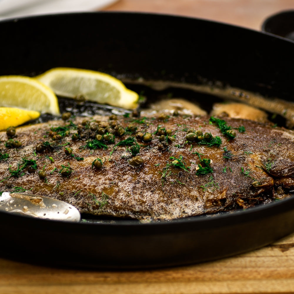 Whole Wild British Dover Sole - Cleaned