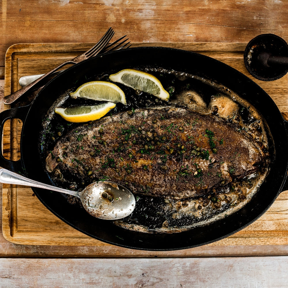 Whole Wild British Dover Sole - Cleaned