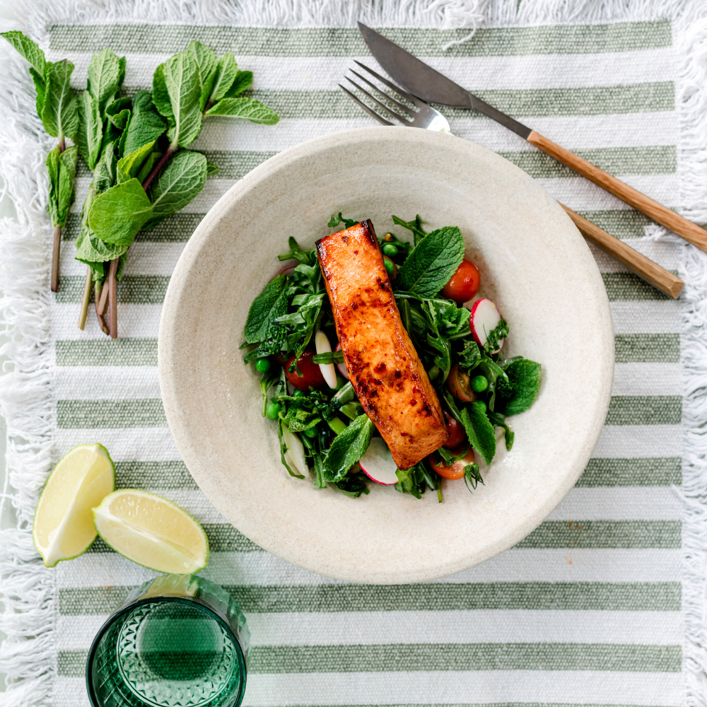 Hot Honey Salmon Fillet Steaks