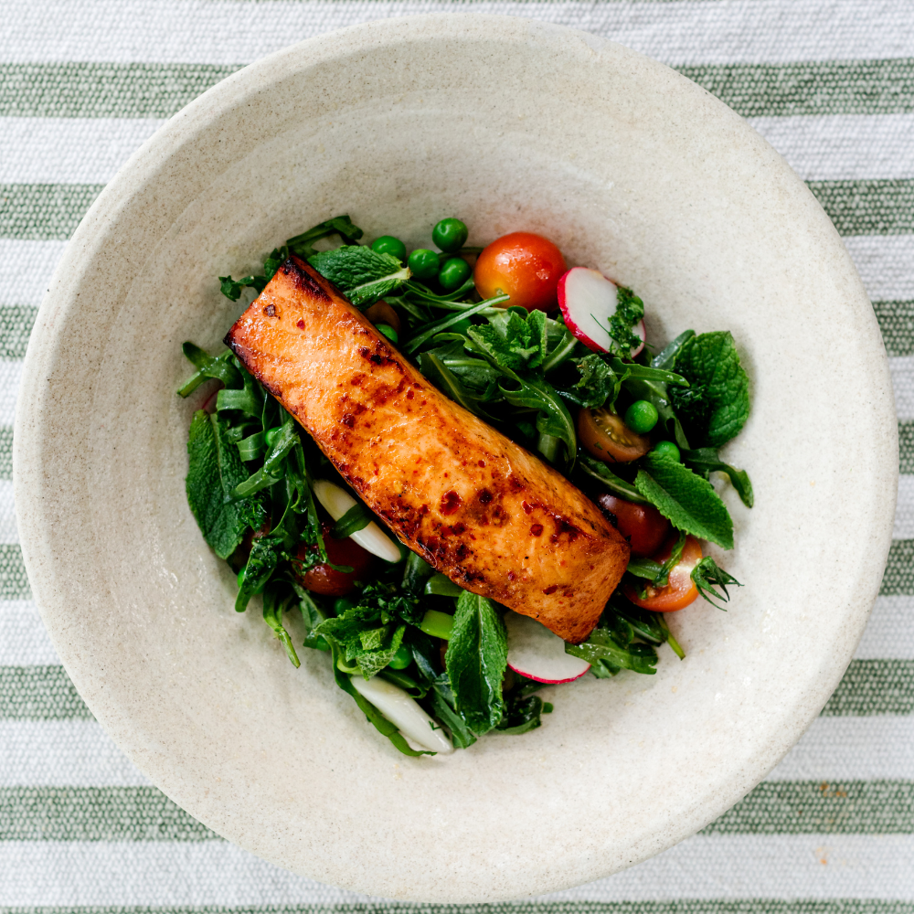 Hot Honey Salmon Fillet Steaks
