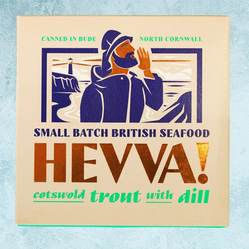 Cotswold Rainbow Trout With Dill In Rapeseed oil - Hevva tin