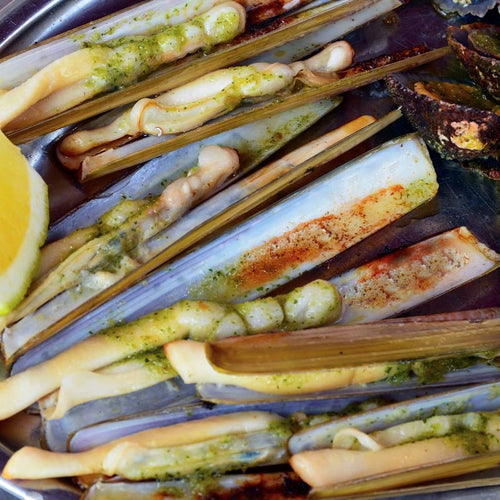 Wild British Razorshell Clams