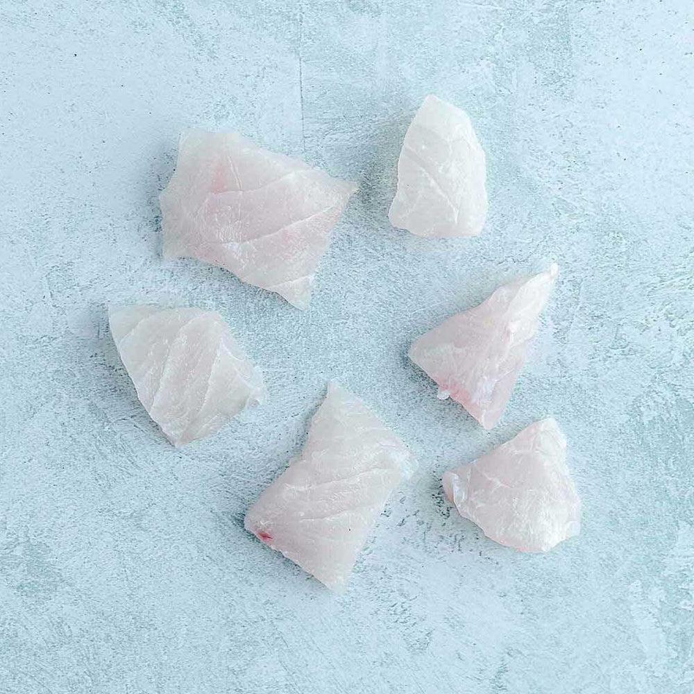 Buy Prime Atlantic Cod Chunks Online | Wild Cod Fillet – The Fish Society