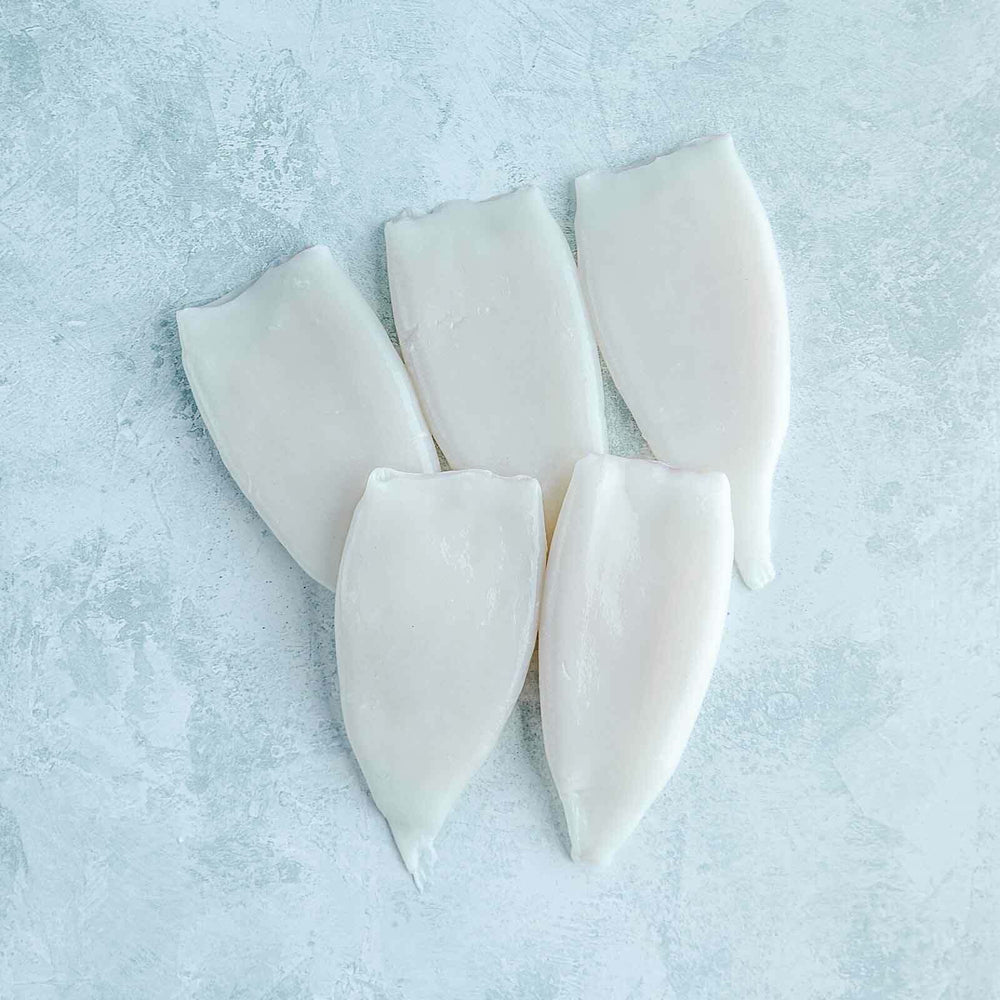 Frutti di Mare Seafood Pasta Box - Serves 4-6 - Cleaned Large Wild Squid Tubes