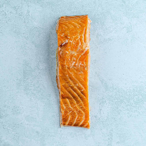 Hot Smoked Salmon Steak