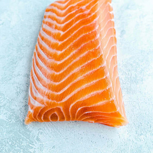 Sashimi Grade Organic Salmon Saku Block