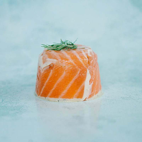 Smoked salmon mousse