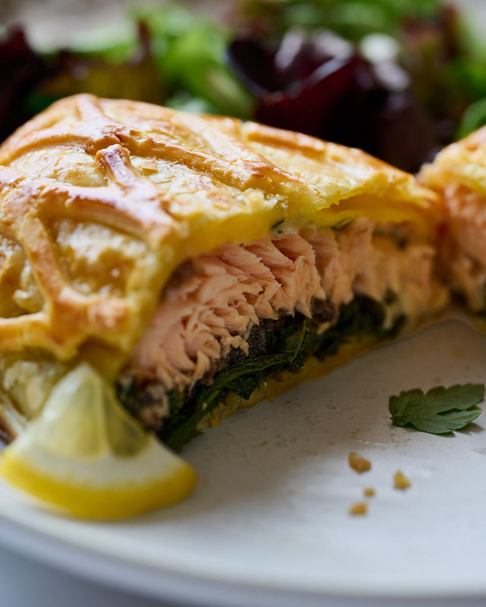 Buy Salmon En Croute Online Next Day Delivery The Fish Society