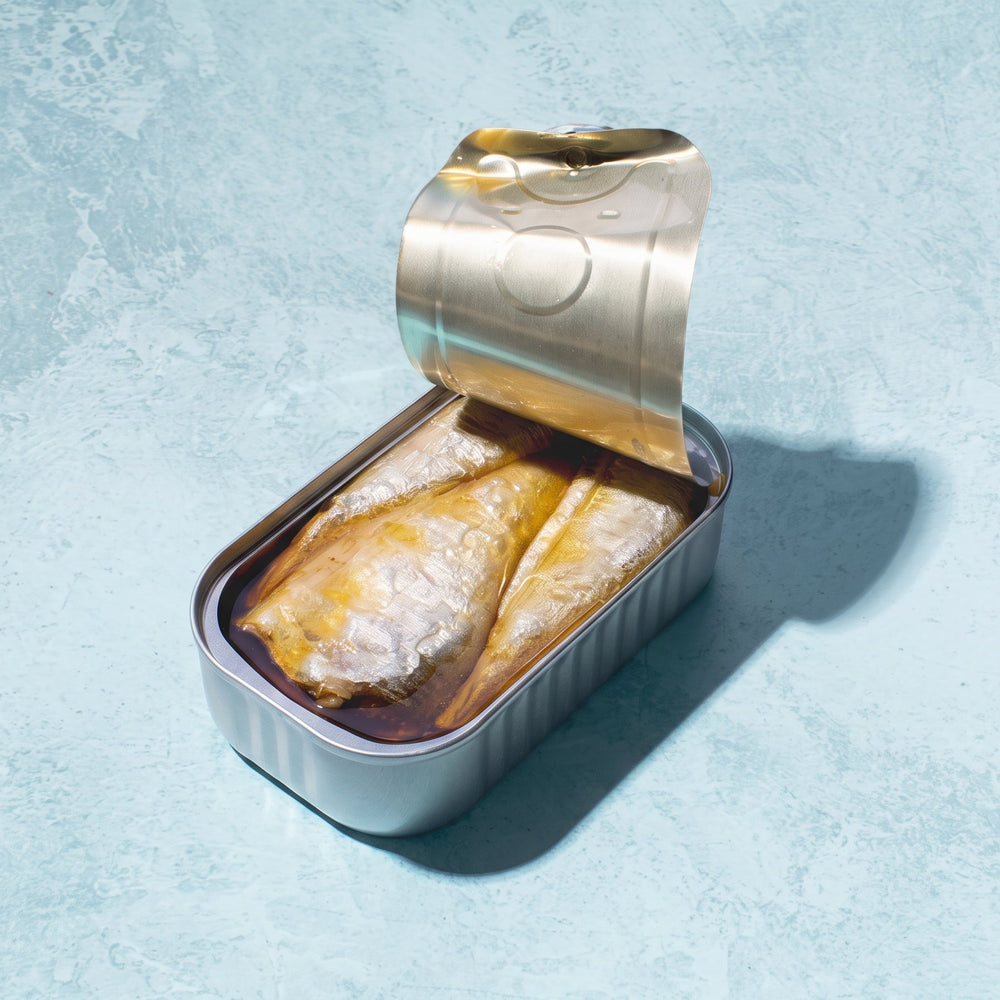 Ati Manel sardines in olive oil, 120g tin